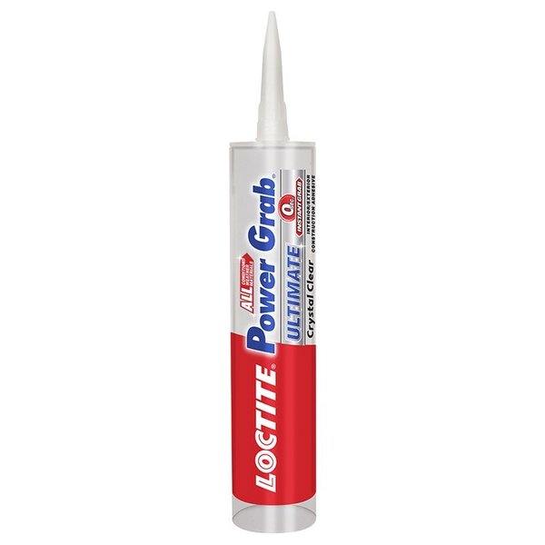 Loctite Construction Adhesive, Clear, 9 oz 2442595
